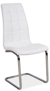 Židle jídelní bílá H-103