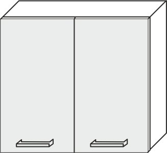 kuchyňská skříňka horní PANDA W3/80