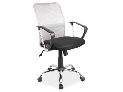 Židle kancelářská šedá Q-078